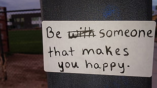be someone that makes you happy card
