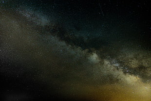 milky way galaxy, nature, stars HD wallpaper