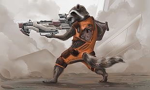 Rocket From guardians of the Galaxy