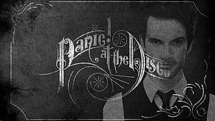 Panic at the Disco poster, Panic at the Disco!, musician, Brendon Urie, men HD wallpaper
