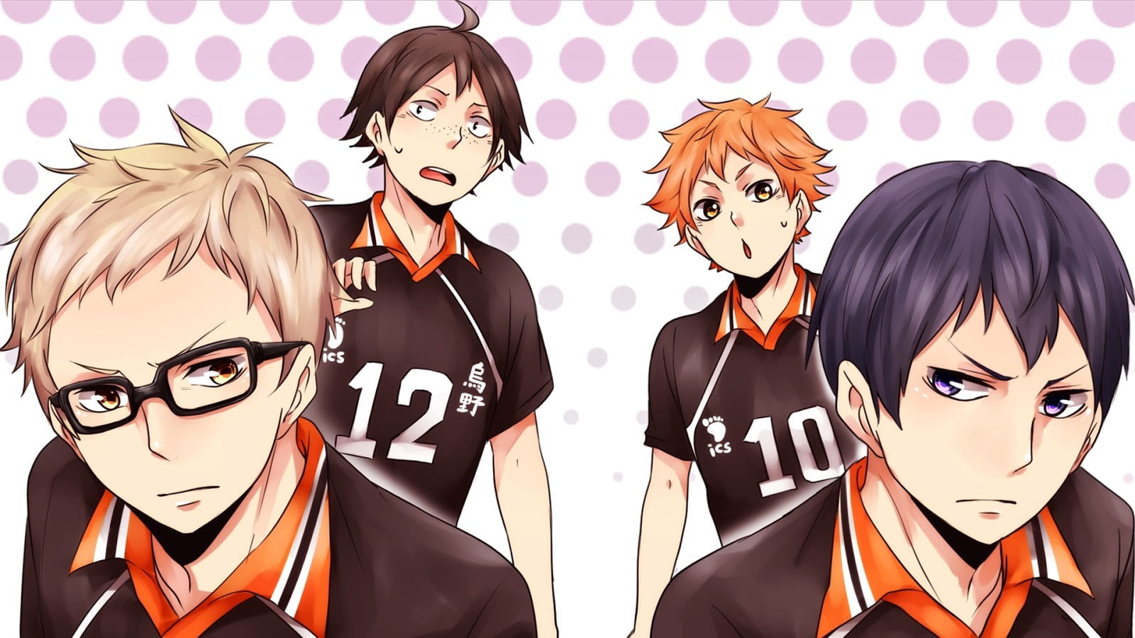 Download Haikyuu Anime Volleyball Stance Wallpaper  Wallpaperscom