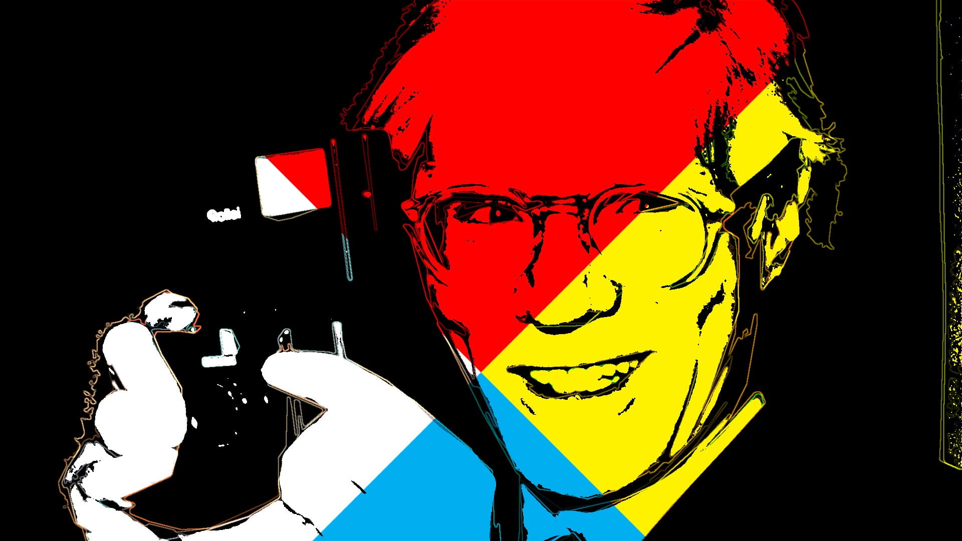 Portrait Of Man Painting Andy Warhol Digital Art Celebrity Artwork Hd Wallpaper Wallpaper Flare