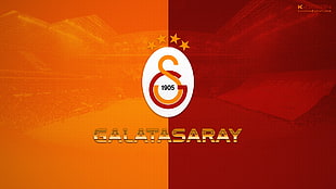 Galatasaray logo, Galatasaray S.K., lion, soccer, soccer clubs HD wallpaper