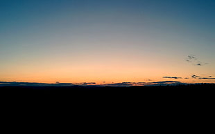 blue sky, Sweden, Sundsvall, sunset