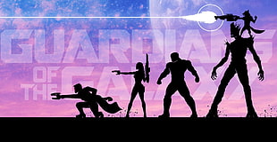 Guardian of the Galaxy wallpaper, Marvel Comics, Guardians of the Galaxy, Star Lord, Gamora 