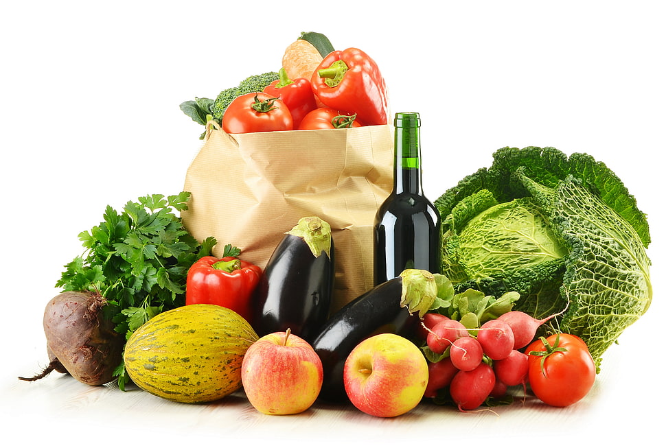 assorted vegetables HD wallpaper