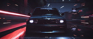 black car time-laps wallpaper, CROWNED, Need for Speed, BMW M3 , car