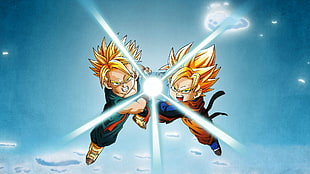 Trunks and Goten from Dragon Ball Z, Dragon Ball Z HD wallpaper
