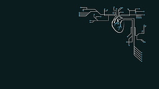 circuit diagram HD wallpaper