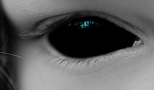 photo of person eye, eyes, demon, black, dark