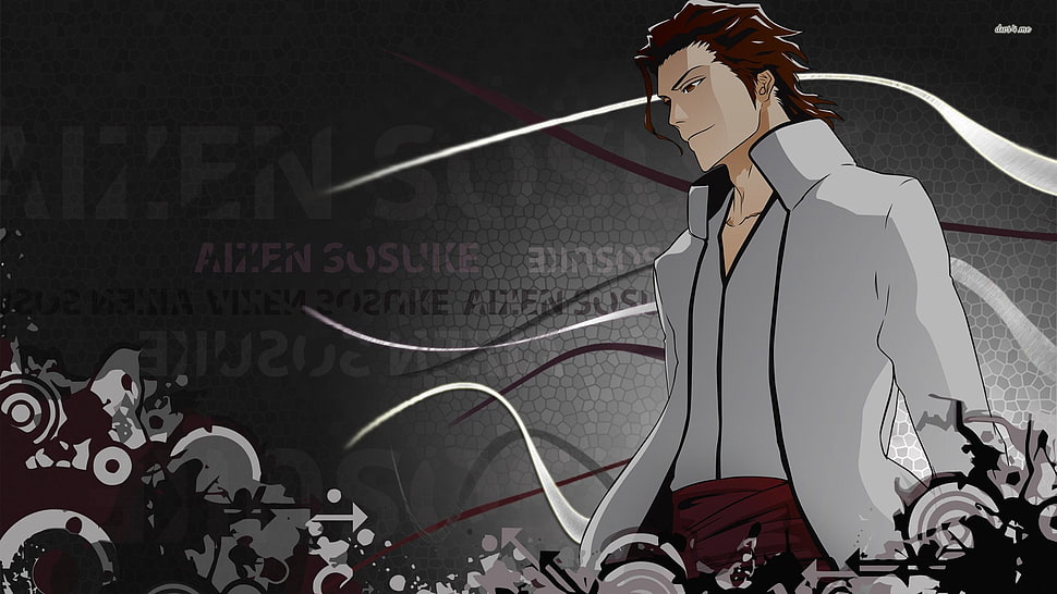 Sousuke Aizen, anime, Bleach HD wallpaper