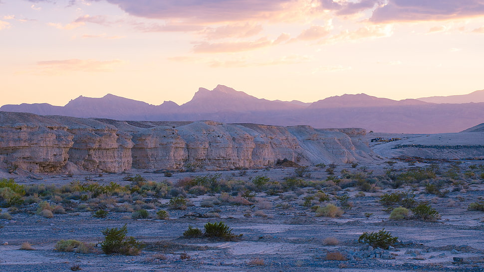 desert, mountains HD wallpaper