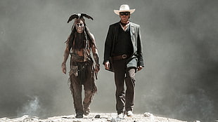 The Lone Ranger movie still, movies, Johnny Depp, The Lone Ranger, Armie Hammer