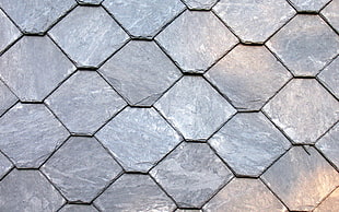 gray concrete pavement, texture HD wallpaper