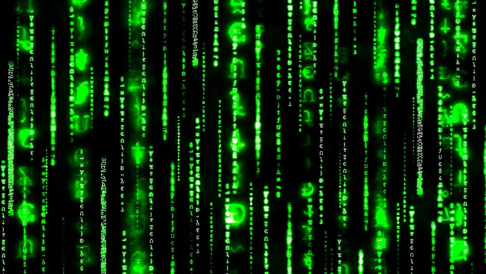 binary digits HD wallpaper, technology, The Matrix, movies HD wallpaper