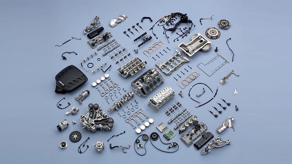 silver and black transistors HD wallpaper