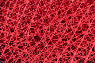 red plastic wire, Mesh, Texture, Surface