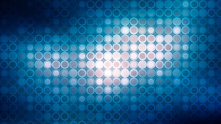 blue and white spotted 3D wallpaper