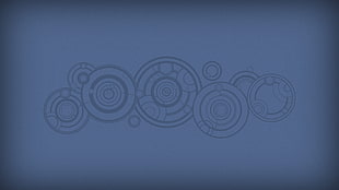 gray gears illustration, Doctor Who HD wallpaper
