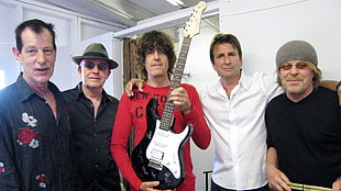 five men rock band