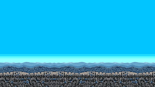 pixel art, pixelated HD wallpaper