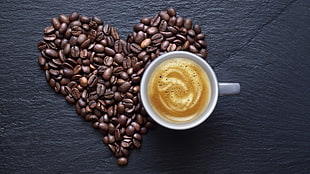 coffee beans, coffee HD wallpaper