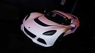 white Sport car, Lotus, white, white cars, vehicle HD wallpaper