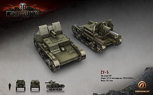gray and black car part, World of Tanks, tank, wargaming, SU-5
