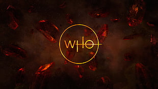 yellow Who text, Doctor Who, Series 11, Season 11 HD wallpaper