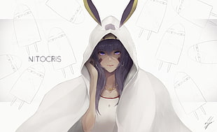 Nitocris wallpaper, Fate/Grand Order, Nitocris (Fate/Grand Order), animal ears, long hair HD wallpaper