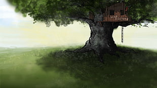 tree house digital wallpaper, Steam (software), video games