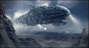 space, spaceship HD wallpaper