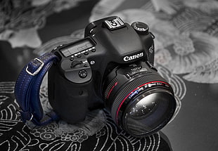 black Canon DSLR camera, Canon, Canon 7D  HD wallpaper