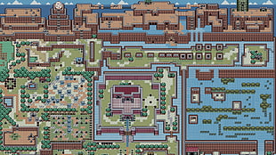 Pokemon map format, The Legend of Zelda, retro games, video games HD wallpaper