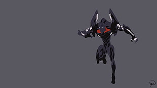 black, white, and red game character digital wallpaper, anime, Neon Genesis Evangelion, EVA Unit 03