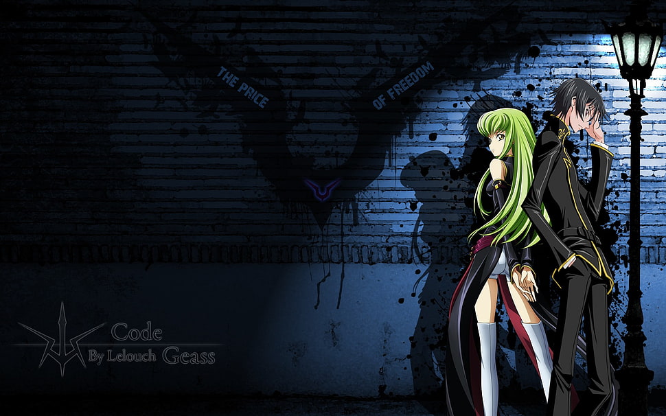 Code Geass wallpaper, Code Geass, Lamperouge Lelouch, C.C. HD wallpaper