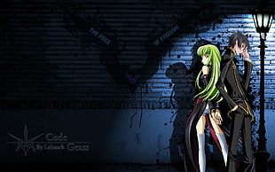 Code Geass wallpaper, Code Geass, Lamperouge Lelouch, C.C.