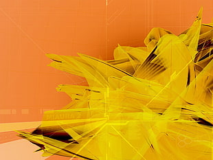yellow Miaura 2 HD wallpaper