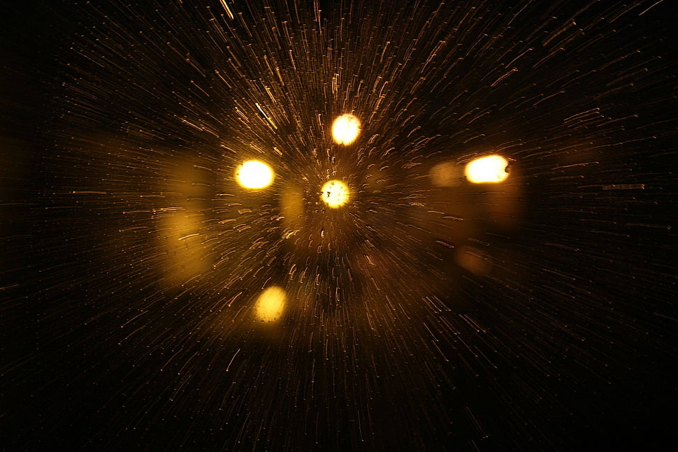 bokeh photography, lights HD wallpaper