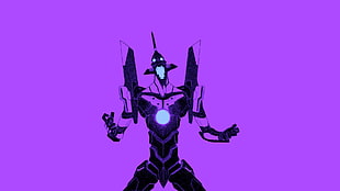robot character digital wallpaper, Neon Genesis Evangelion, EVA Unit 01 HD wallpaper