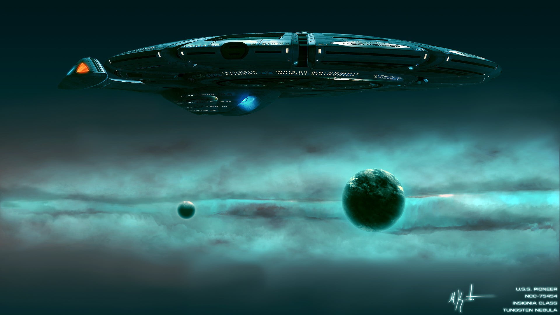 Star Trek, USS Pioneer NCC-75454, science fiction