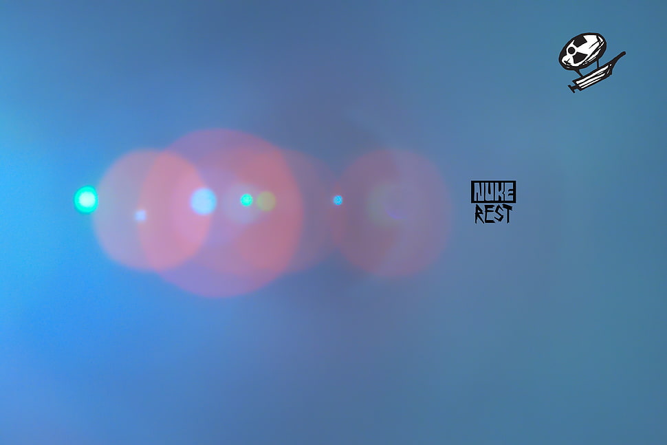 white and red LED light, floating, glasses, money, eagle HD wallpaper