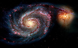 galaxy illustration, space