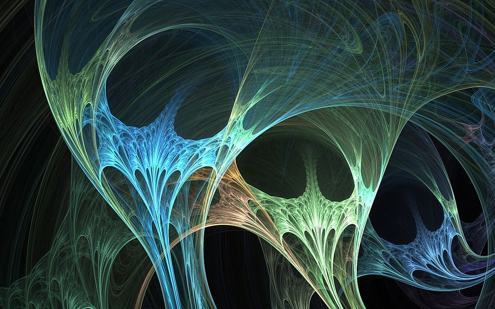 multicolored digital wallpaper HD wallpaper