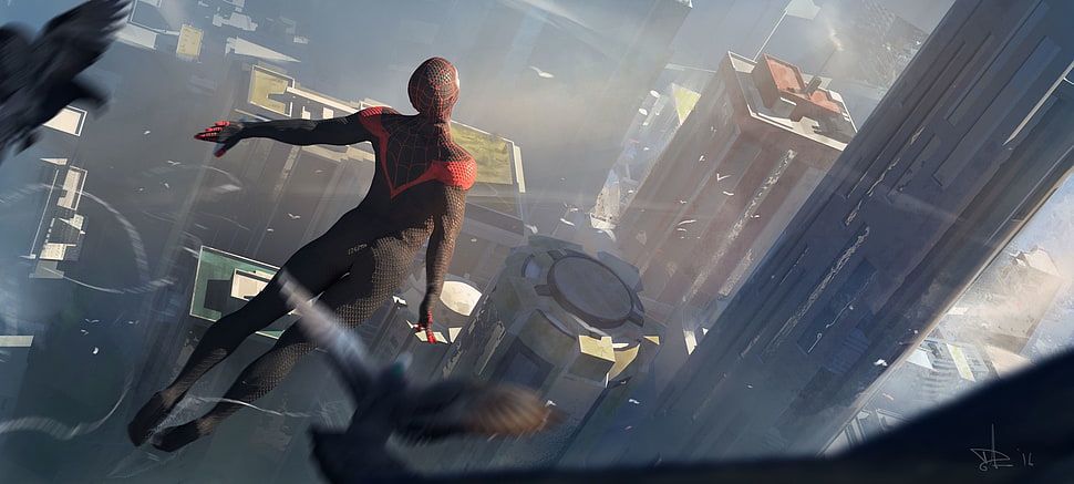 Spider-Man digital wallpaper HD wallpaper