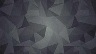 abstract, gray, low poly