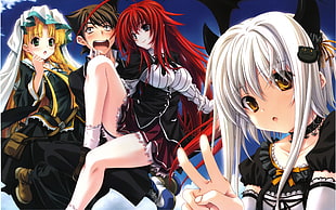 anime characters wallpaper, anime girls, anime, Highschool DxD, Argento Asia HD wallpaper