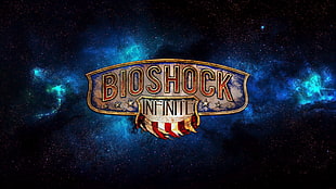 Bioshock Infinit logo, BioShock, BioShock Infinite, video games, PC gaming