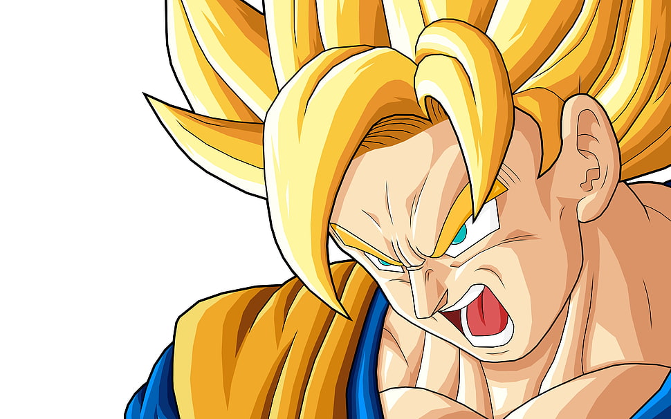 Dragon Ball Z Goku illustration, Dragon Ball Z, Son Goku, anime boys, anime HD wallpaper