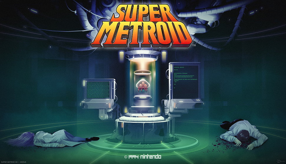 Super Metroid digital wallpaper, Super Metroid, Metroid, video games HD wallpaper